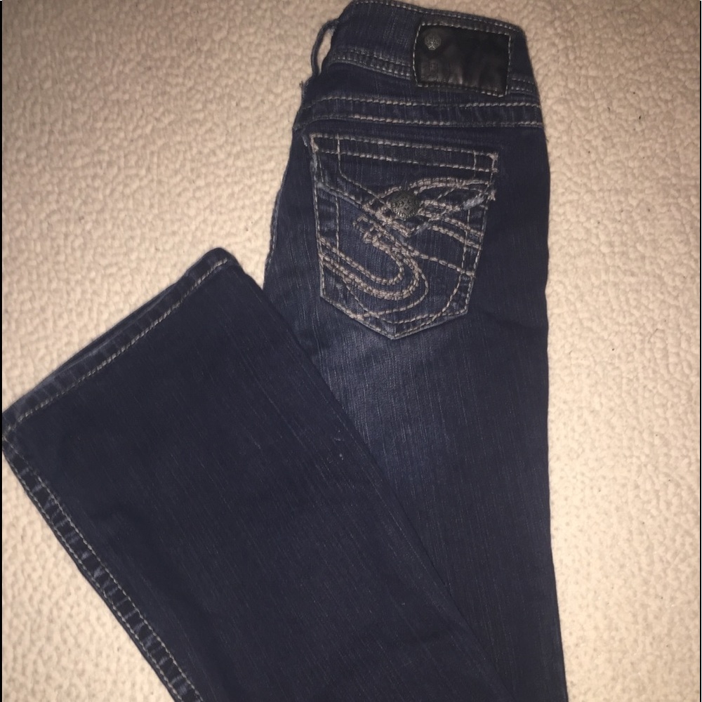 Silver jeans